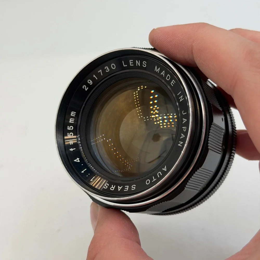Sears TLS 35mm SLR Film Camera with Auto Sears 55mm f1.4 Lens Made in Japan